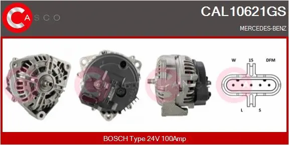 Alternator (CAL10621GS)
