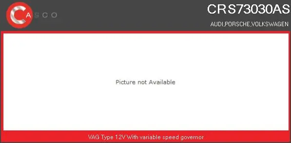 Series resistor, electric motor (radiator fan) (CRS73030AS)