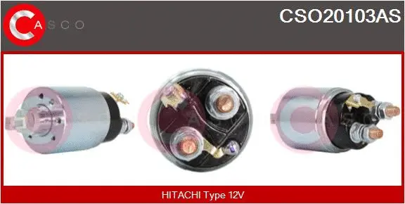 Solenoid Switch, starter (CSO20103AS)