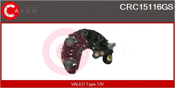 Rectifier, alternator (CRC15116GS)