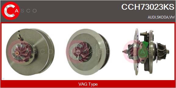 Core assembly, turbocharger (CCH73023KS)