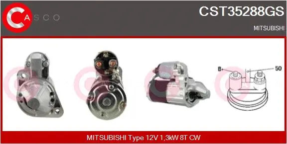 Starter (CST35288GS)