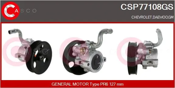 Hydraulic Pump, steering (CSP77108GS)
