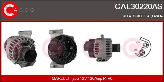 Alternator (CAL30220AS)
