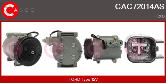 Compressor, air conditioning (CAC72014AS)