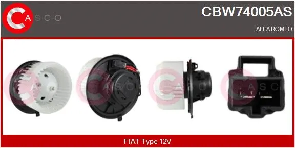 Interior Blower (CBW74005AS)