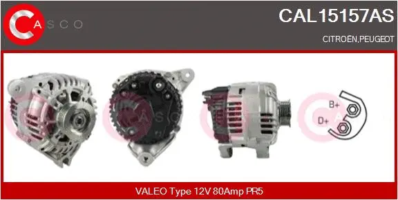 Alternator (CAL15157AS)