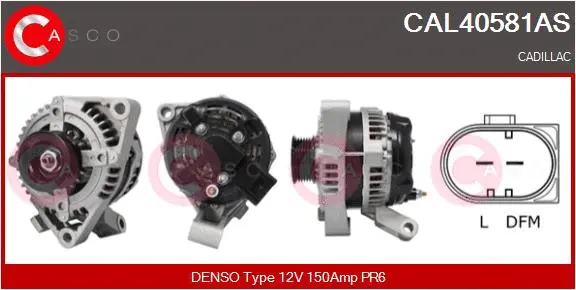 Alternator (CAL40581AS)