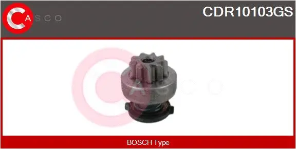 Pinion, starter (CDR10103GS)