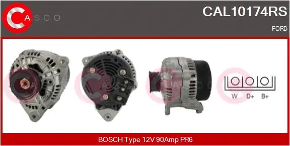 Alternator (CAL10174RS)