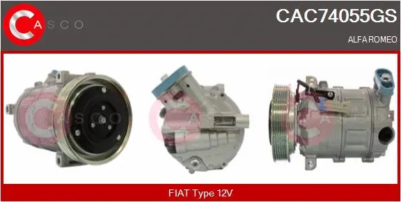 Compressor, air conditioning (CAC74055GS)