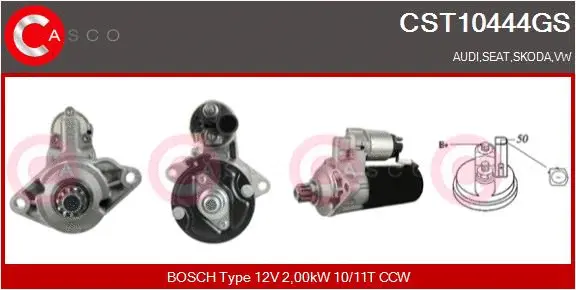 Starter (CST10444GS)