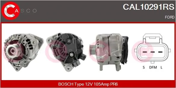 Alternator (CAL10291RS)