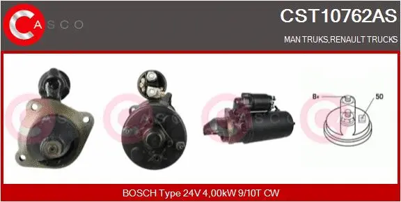 Starter (CST10762AS)