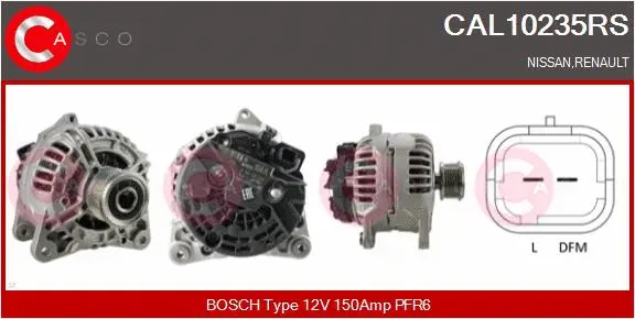 Alternator (CAL10235RS)
