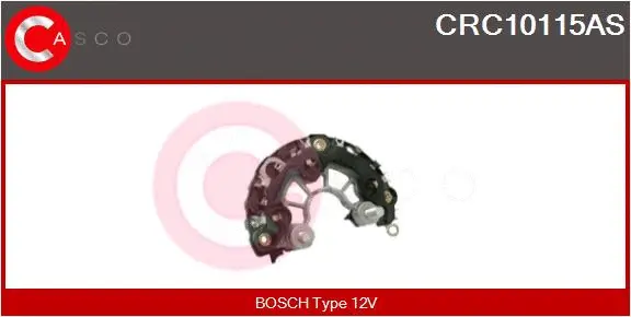 Rectifier, alternator (CRC10115AS)
