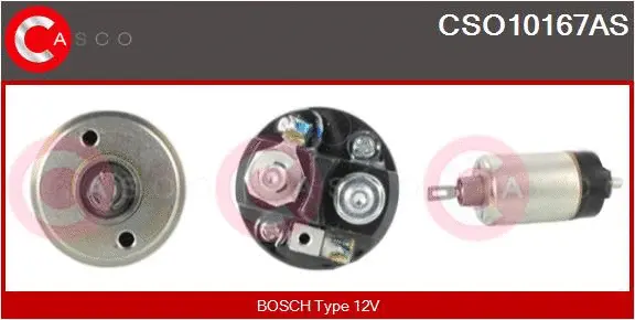 Solenoid Switch, starter (CSO10167AS)