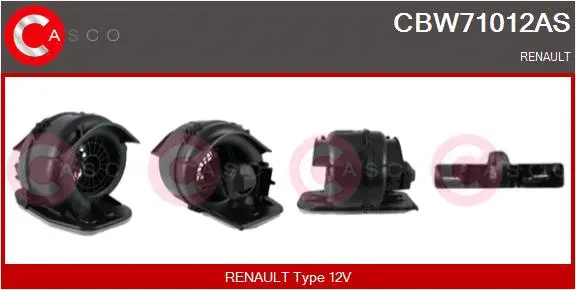 Interior Blower (CBW71012AS)