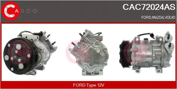 Compressor, air conditioning (CAC72024AS)