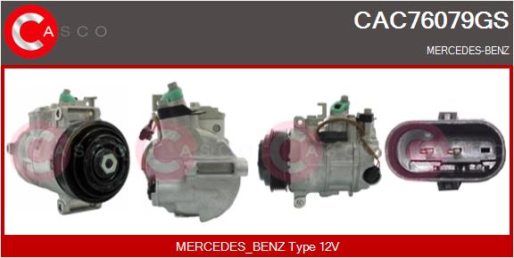 Compressor, air conditioning (CAC76079GS)