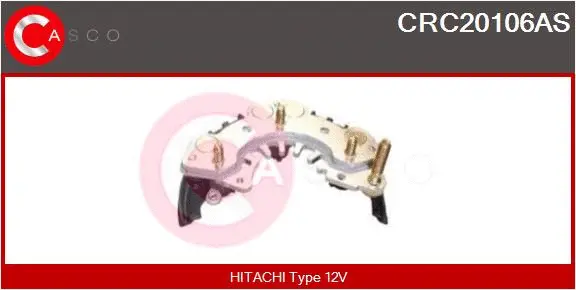 Rectifier, alternator (CRC20106AS)