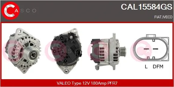 Alternator (CAL15584GS)