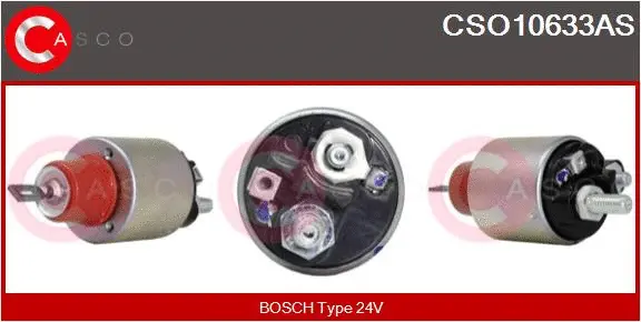 Solenoid Switch, starter (CSO10633AS)