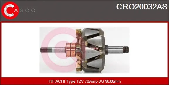 Rotor, alternator (CRO20032AS)