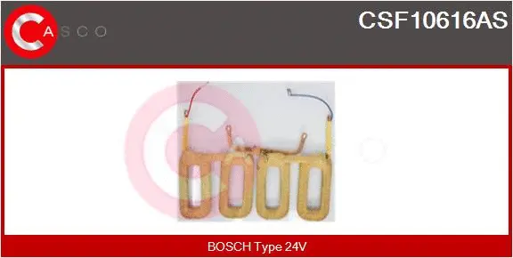 Field Winding, starter (CSF10616AS)