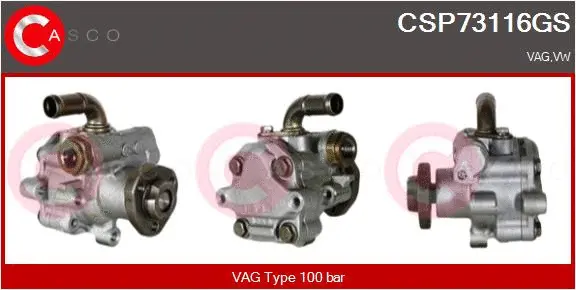 Hydraulic Pump, steering (CSP73116GS)