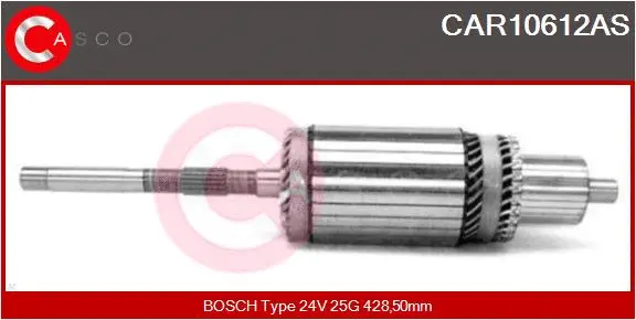 Armature, starter (CAR10612AS)