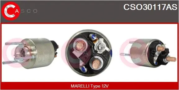 Solenoid Switch, starter (CSO30117AS)