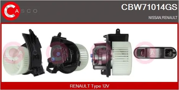 Interior Blower (CBW71014GS)