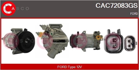 Compressor, air conditioning (CAC72083GS)