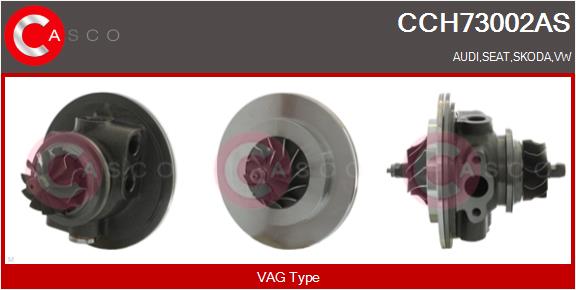 Core assembly, turbocharger (CCH73002AS)