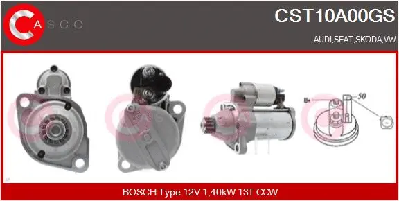 Starter (CST10A00GS)