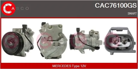 Compressor, air conditioning (CAC76100GS)