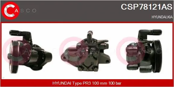 Hydraulic Pump, steering (CSP78121AS)