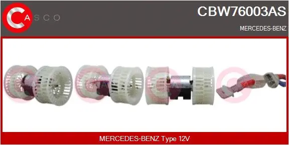 Interior Blower (CBW76003AS)