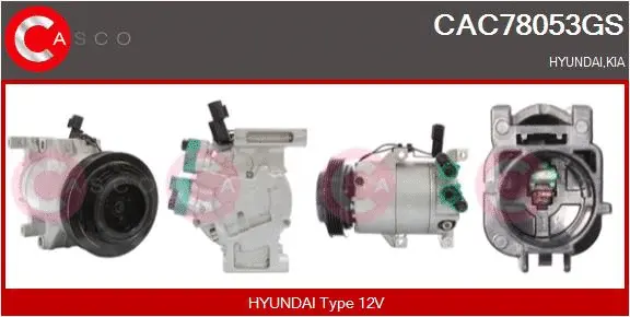 Compressor, air conditioning (CAC78053GS)