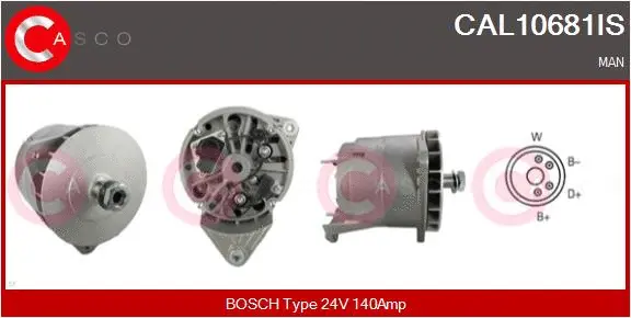 Alternator (CAL10681IS)