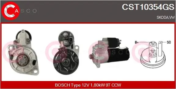 Starter (CST10354GS)