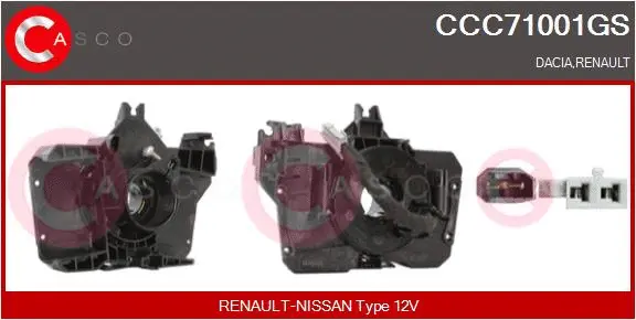 Clockspring, airbag (CCC71001GS)