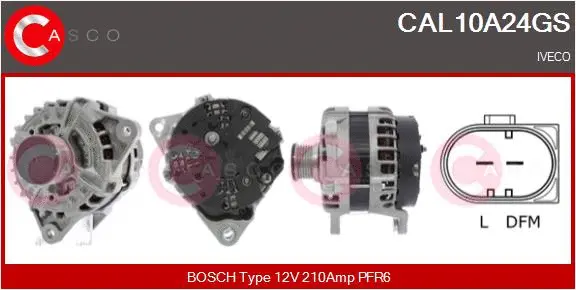 Alternator (CAL10A24GS)