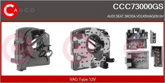 Clockspring, airbag (CCC73000GS)