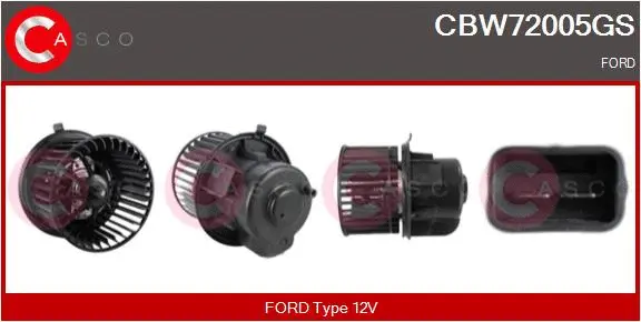 Interior Blower (CBW72005GS)