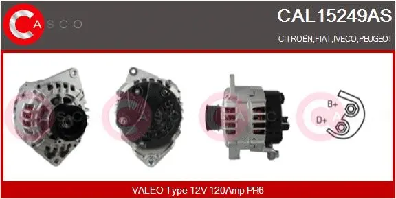 Alternator (CAL15249AS)