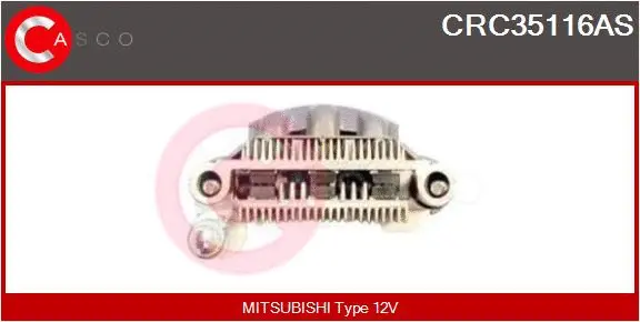 Rectifier, alternator (CRC35116AS)