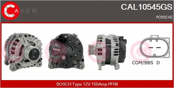 Alternator (CAL10545GS)