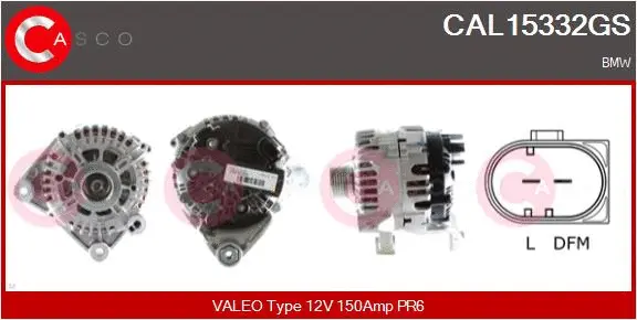 Alternator (CAL15332GS)